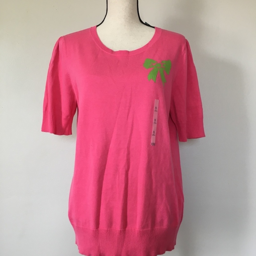 OLD NAVY Knit Top with a bow